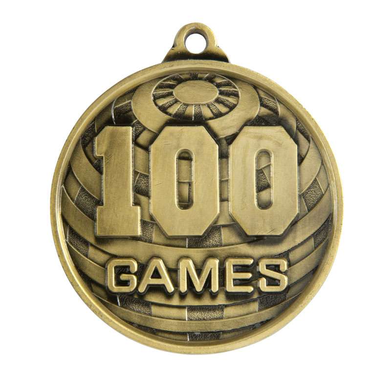 Número global de medallas (100)