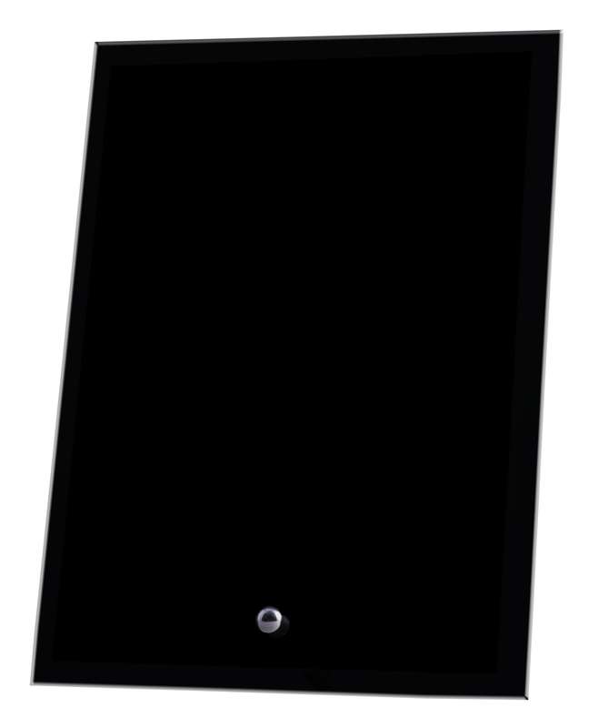 Láser Cristal Rectángulo Negro