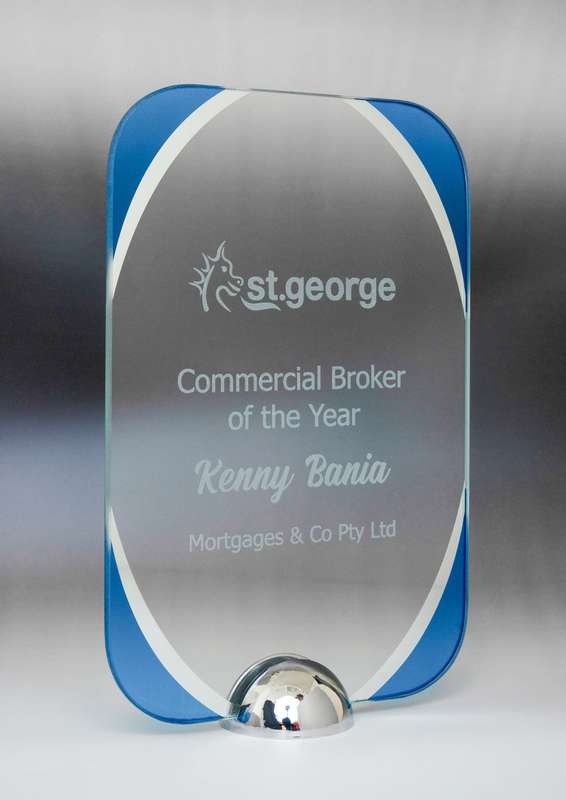 Cristal Millenium-Rectángulo curvo