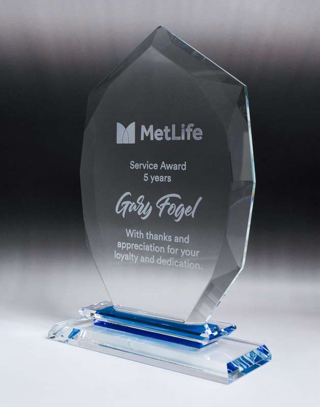 Vidrio aguamarina-Arco