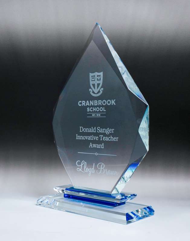 Aquamarine Glass-Arrow.