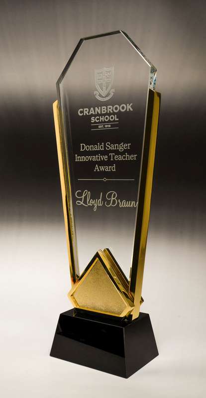 Fusión moderna vidrio-arte