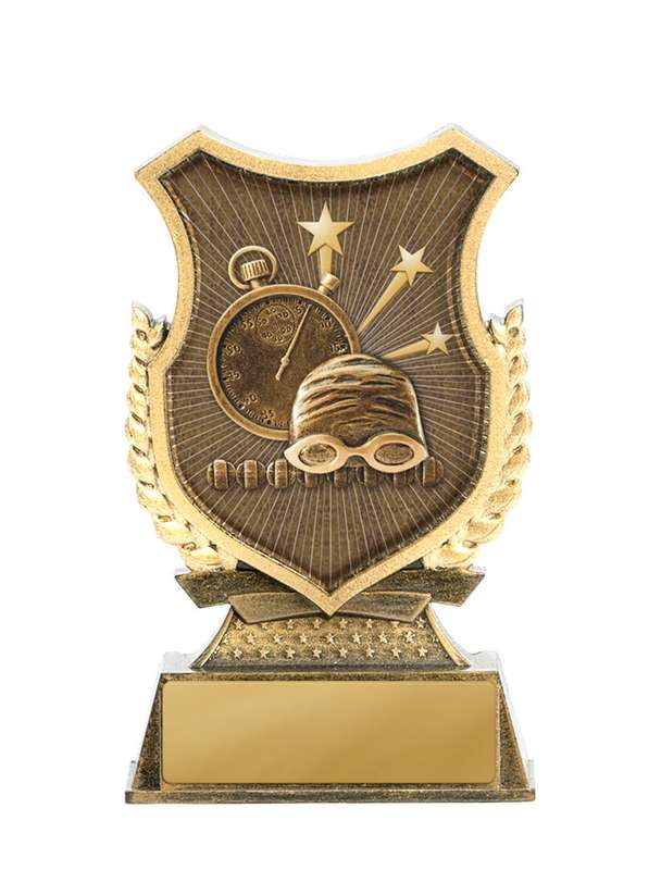 Escudo de pie-Natación