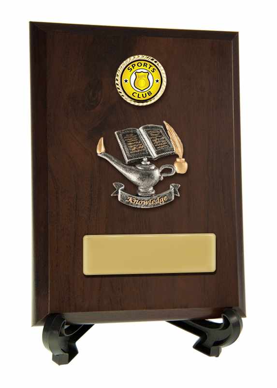 Placa con moldura Knowledge