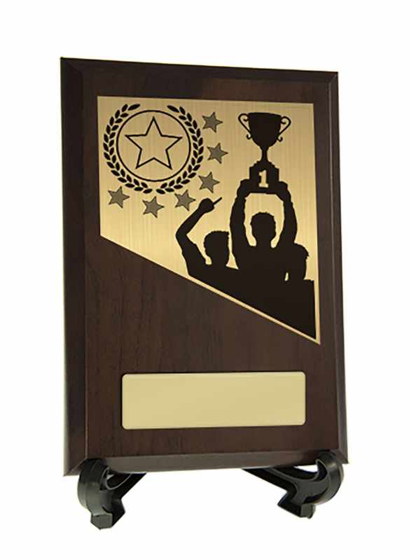 Tema del logro en la placa