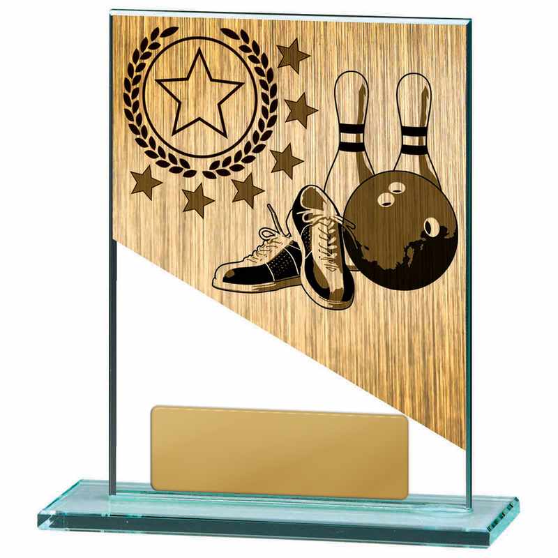 Tema Tenpin sobre vidrio