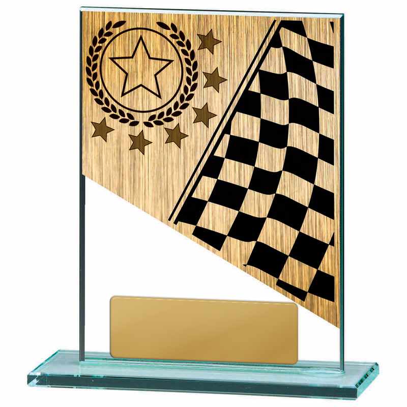 Tema automovilístico en vidrio