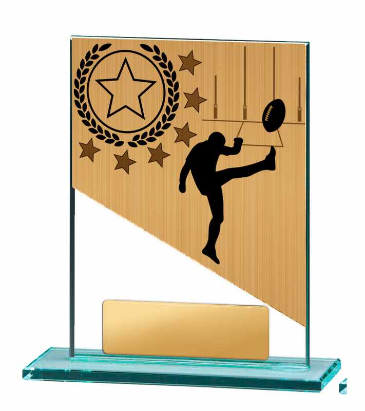 Tema Aussie Rules en vidrio