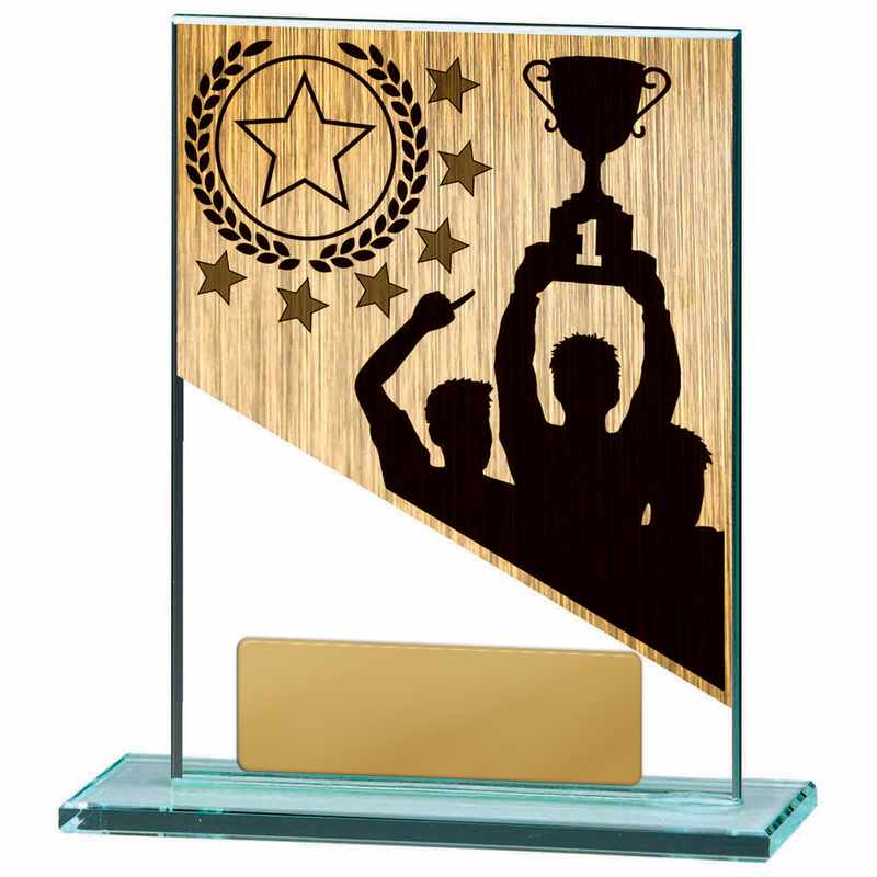 Tema de logros en vidrio