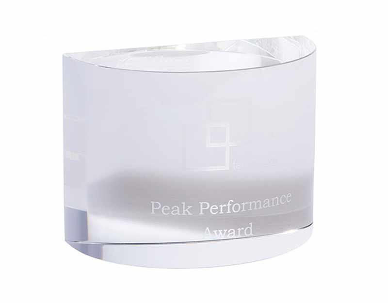 Serie Claridad de Cristal – Bloque semicircular