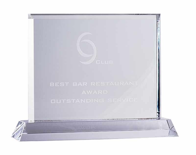 Rectángulo de cristal