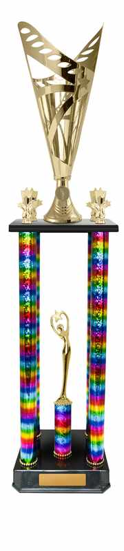 Acumulación de tubos de danza