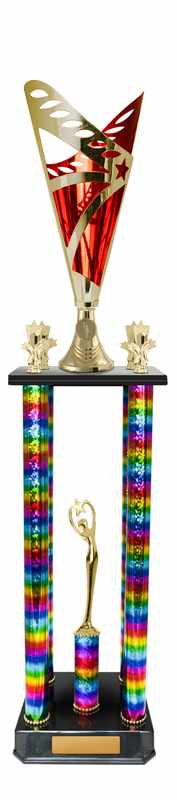 Acumulación de tubos de danza