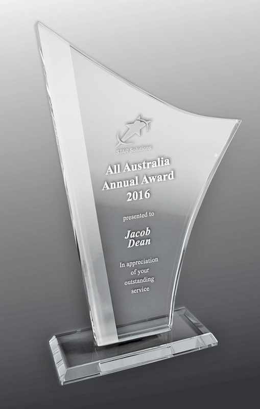 Vidrio arenado de diseño – Vela