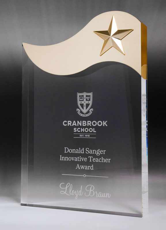 Ola acrílica Golden Glow