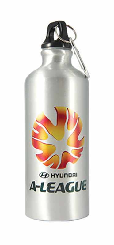 Sub Aluminium Sports Bottle-Plata (en caja blanca)