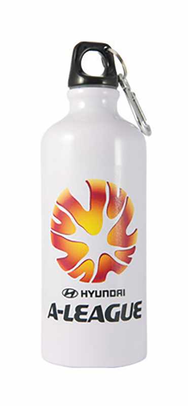 Sub Aluminium Sports Bottle-Blanco(en caja blanca)