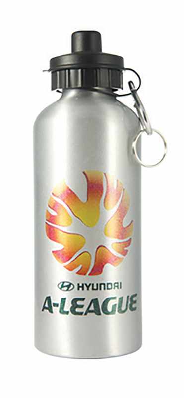 Sub Aluminium Sports Bottle-Plata (en caja blanca)