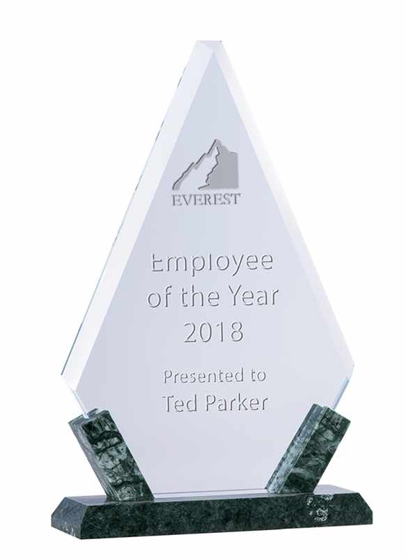 Cristal de mármol verde – Punta de flecha (extraíble)