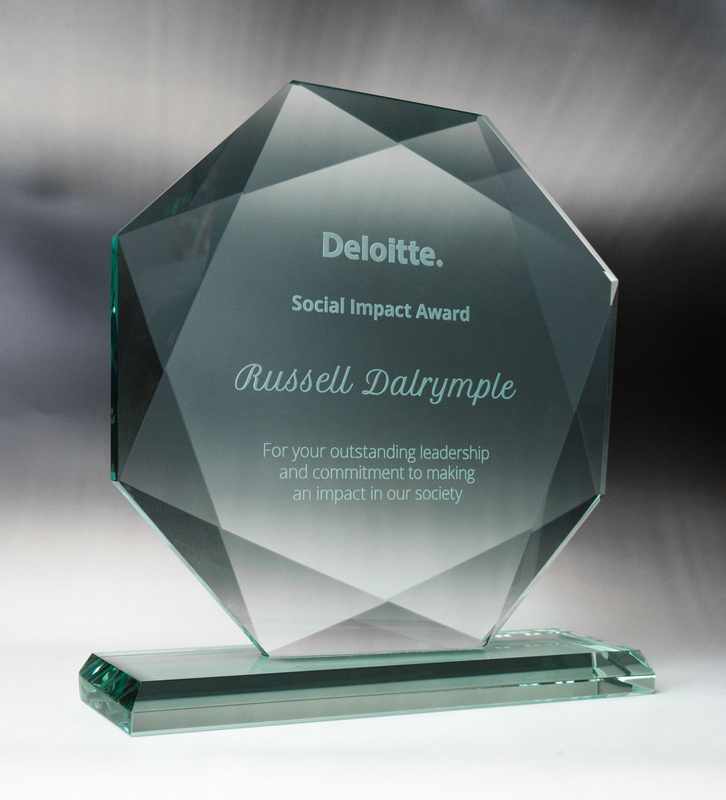 Octágono de cristal de jade