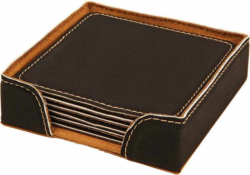 Juego de posavasos láser