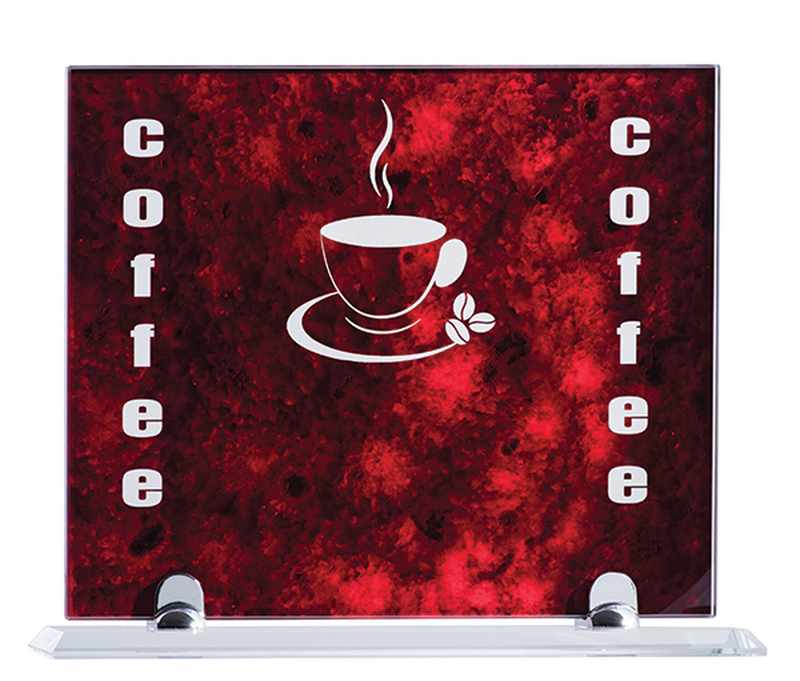 Cristal de mármol rojo