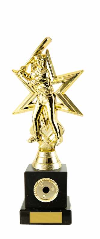 Béisbol Figura Fem. en Columna