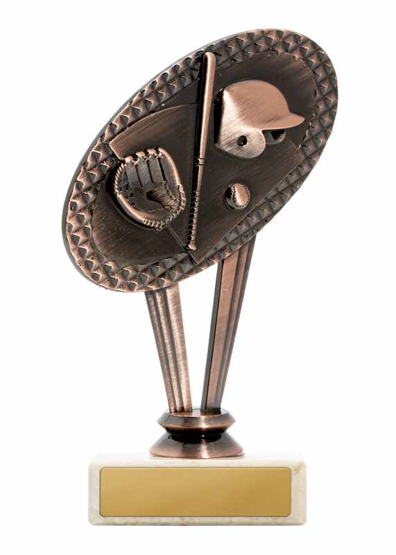 Figura de béisbol en la base