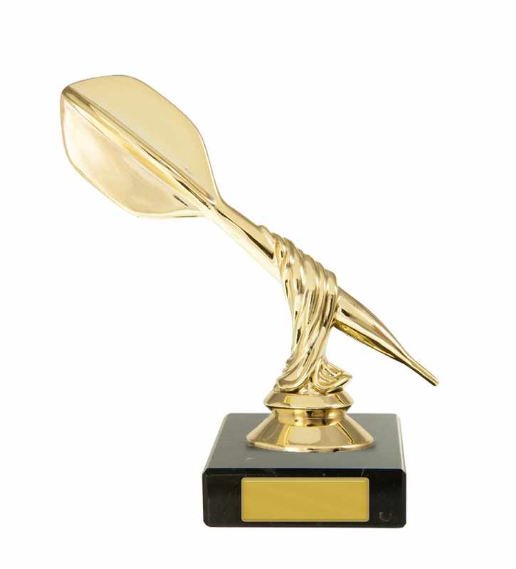 Figura de dardos en la base