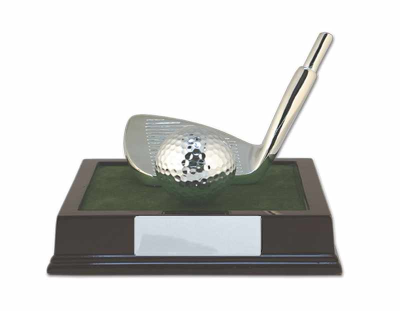 Plancha de golf/Bola en la base