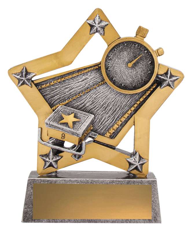 Mini estrella de la natación