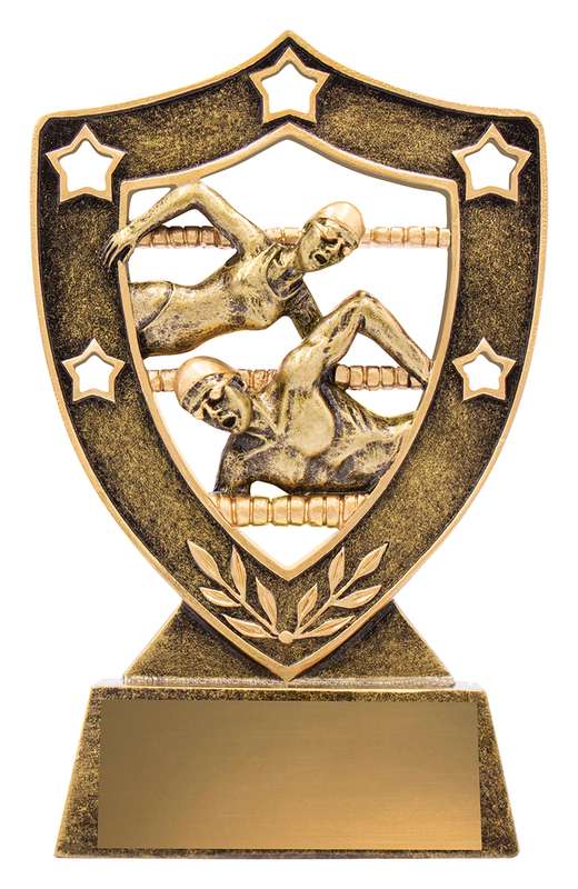 Escudo de oro de natación