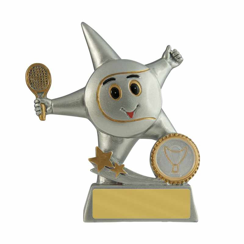 Pequeña estrella del tenis