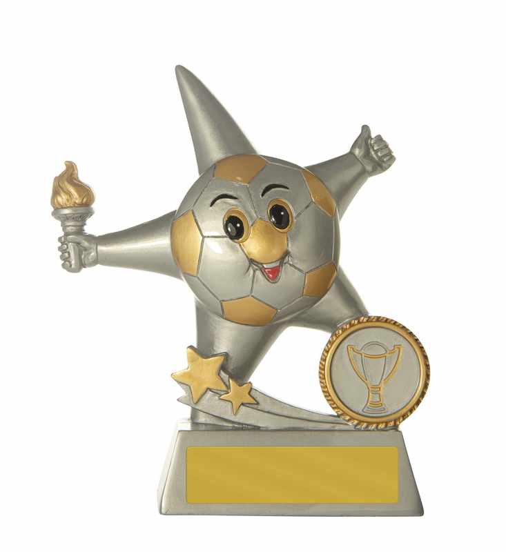 Pequeña estrella de fútbol