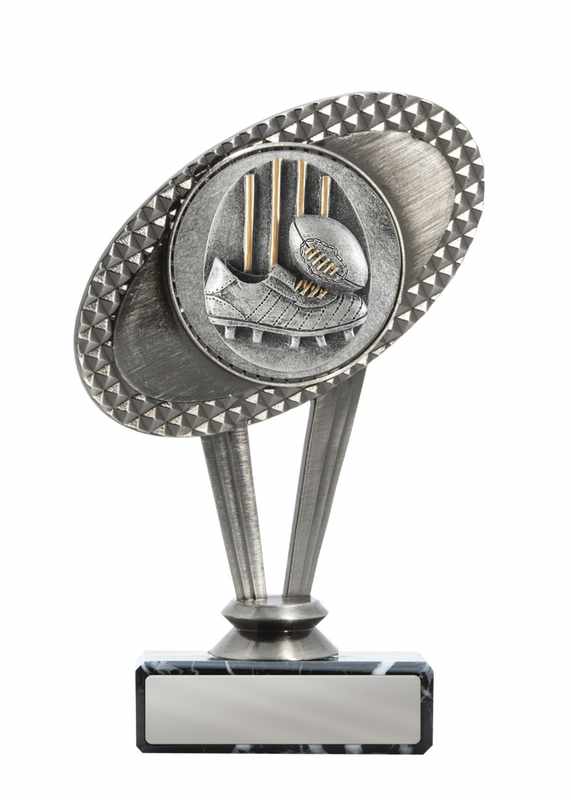 Tema metálico Aussie Rules en la base