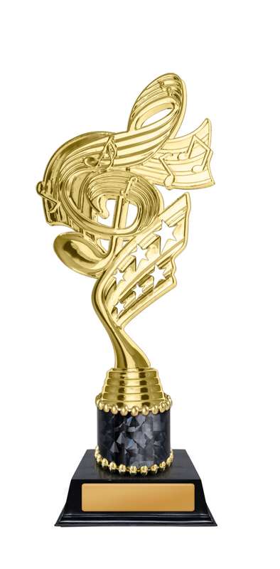 Figurita de música sobre base