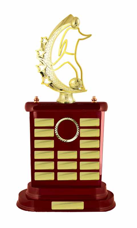 Fútbol de construcción en madera