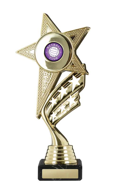 Figurita de estrella sobre base