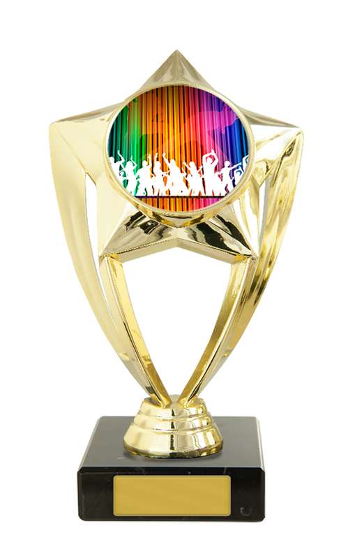 Tema de baile de plástico en la base