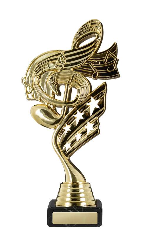 Figurita de música sobre base