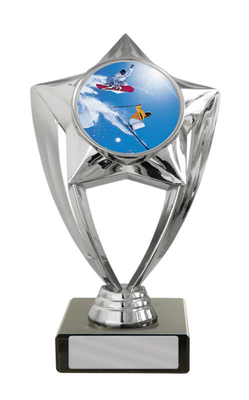 Tema de plástico Ski/Snowboard en la base