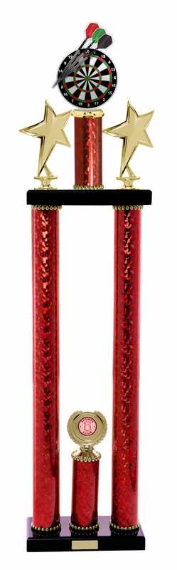 Acumulación de tubos de dardos