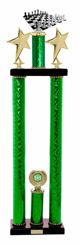 Acumulación de tubos de ajedrez