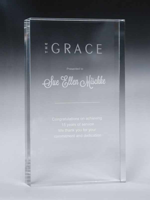 Rectángulo acrílico Ártico